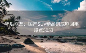 吃瓜网友：国产SUV精品到底咋回事 · 爆点5053